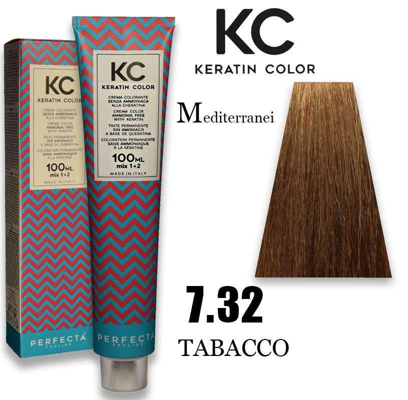 Kc Keratiinia sisältävä värivoide 100 ml 7.32