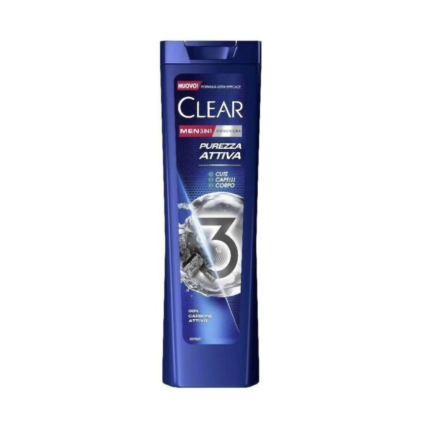 Clear Shampoo Active Purity 3In1 225 ml