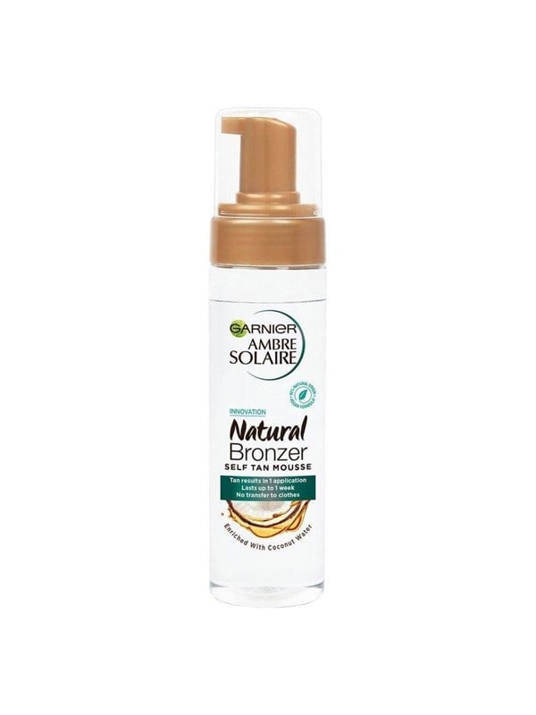 Garnier Ambre Solaire Natural Bronzer Self Tan Mousse - 200 ml