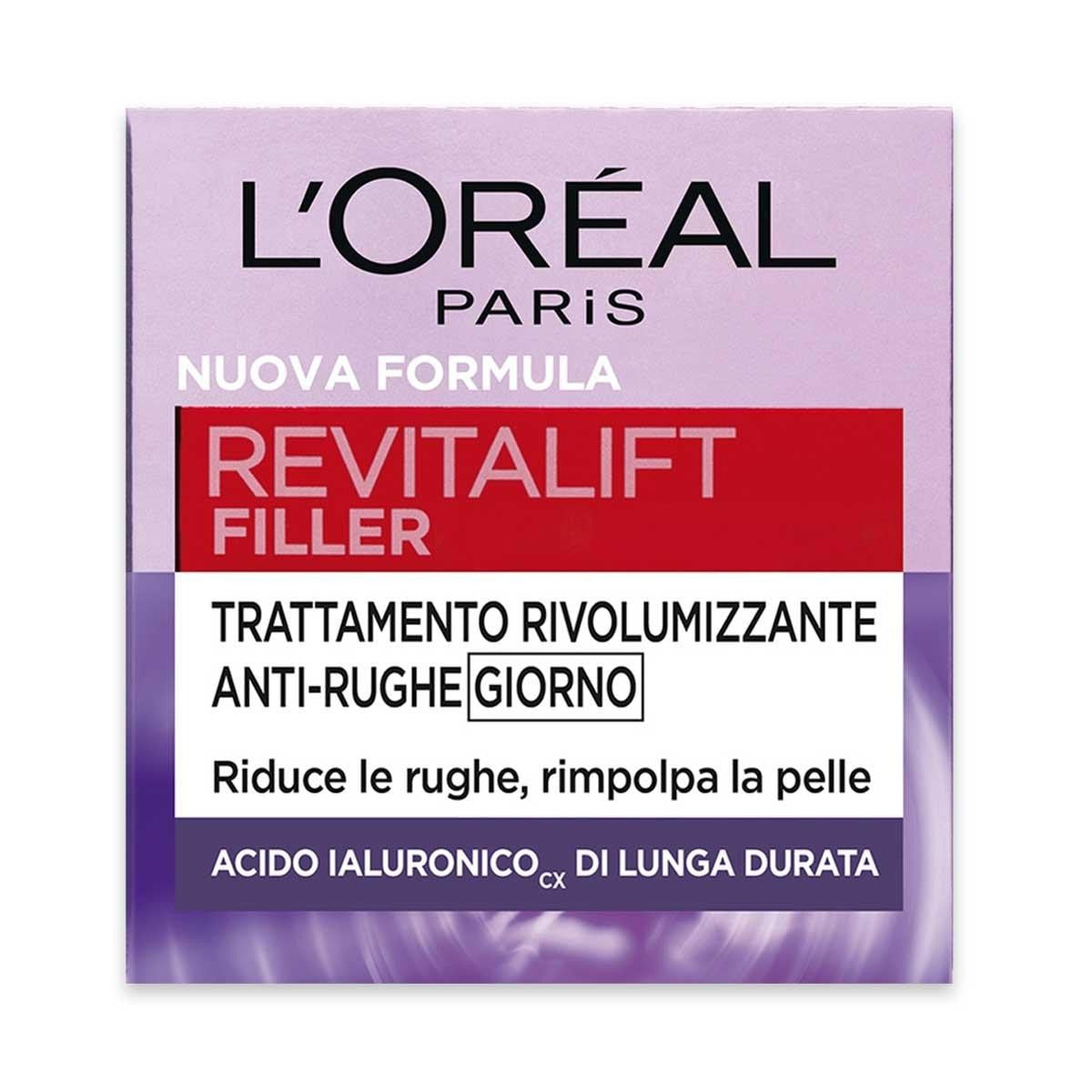 L'Oreal Revitalift Filler Ryppyjä Täyttävä Päivähoito 50 ml