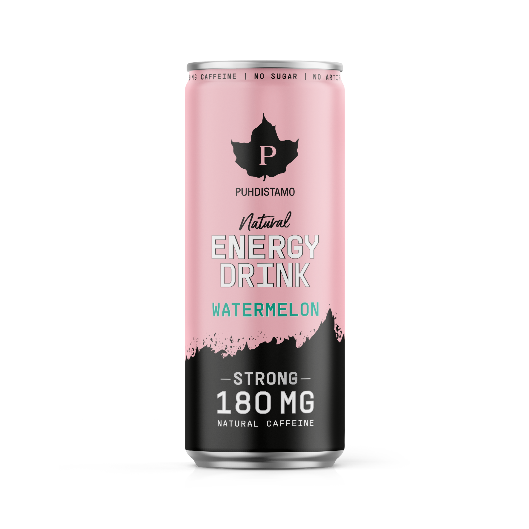 Puhdistamo Natural Energy Drink Strong Watermelon 330 ml