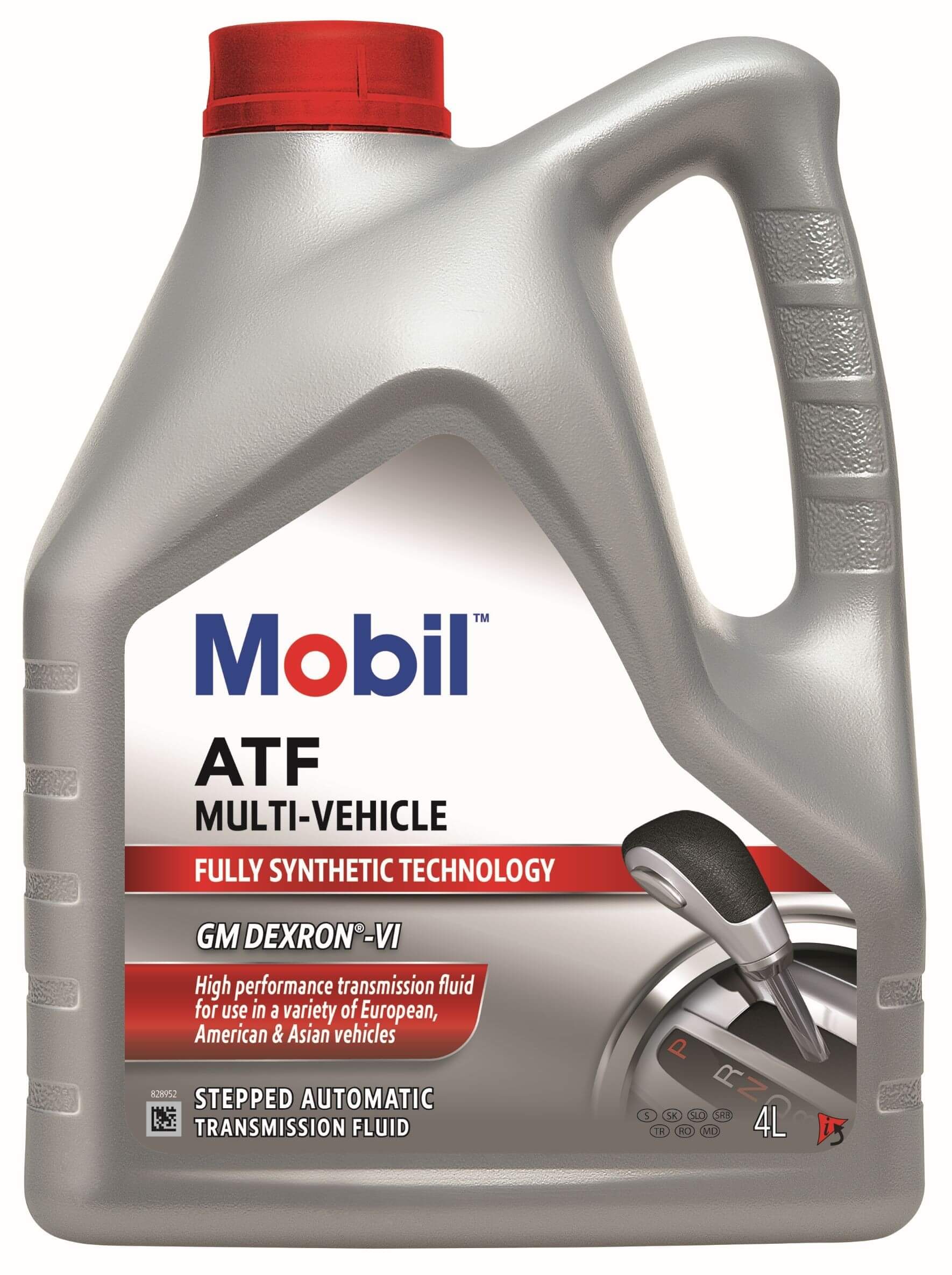 Vaihteistoöljy ATF multi-vehicle, Mobil 4 l