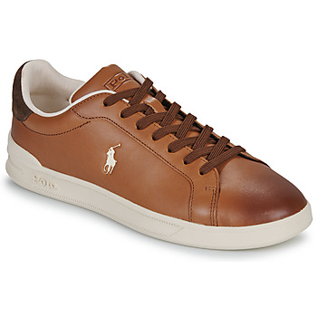 Polo Ralph Lauren Matalavartiset tennarit ecru / karamelli / musta