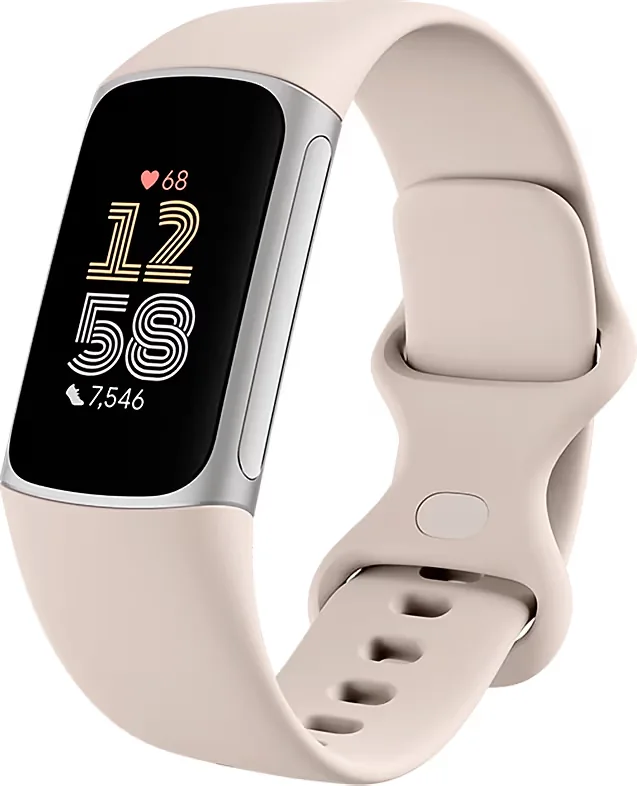 Fitbit Charge 6 Silver Aluminium Case