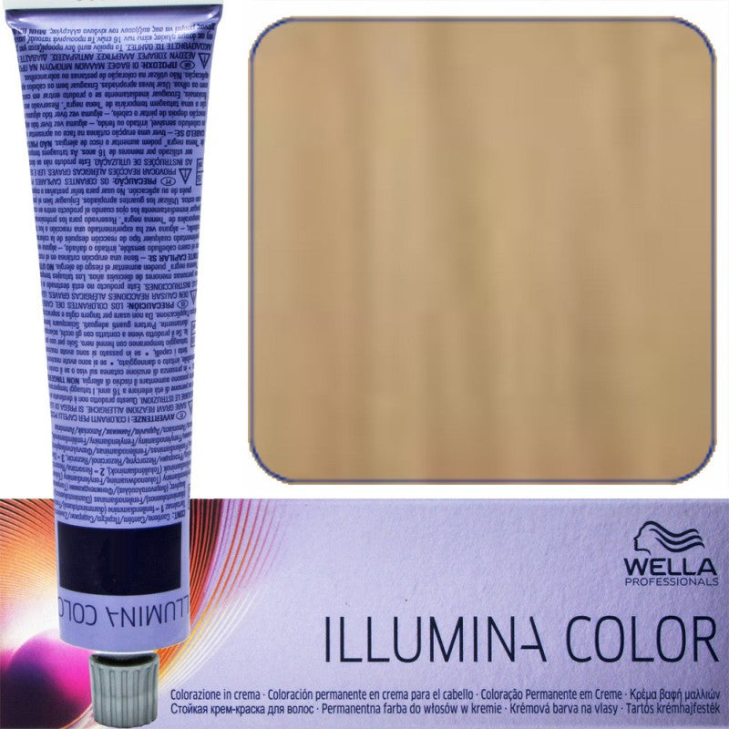 WELLA ILLUMINA COLOR Hiusväri 60ml 9/7 - Erittäin vaalea kastanjanvaalea