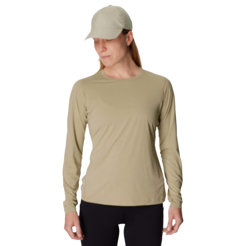 Houdini W's Pace Air LS Tee Powder Green - L