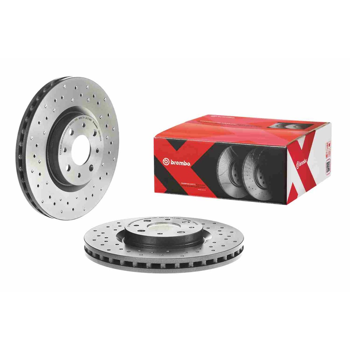 Jarrulevy BREMBO 09.5180.3X