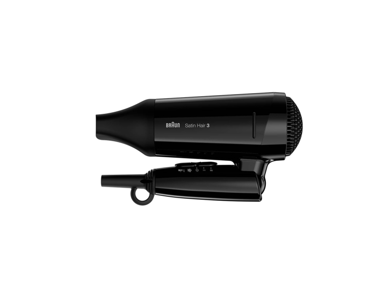 Braun Satin Hair 3 HD350, 1600 W -hiustenkuivaaja, musta