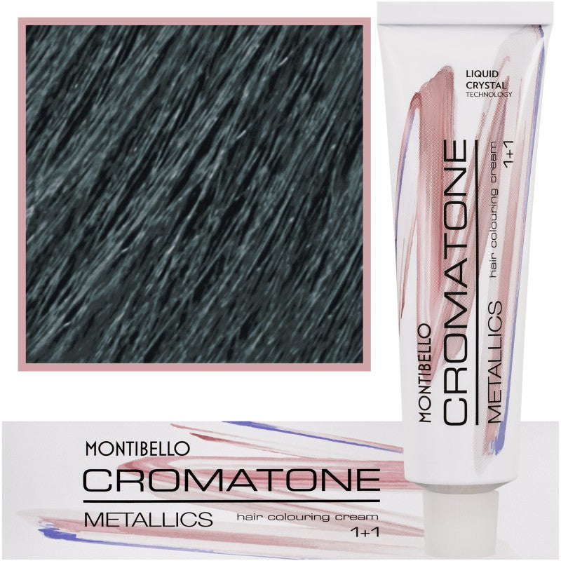 Montibello Cromatone Metallics, monikäyttöinen hiusväri 60 ml 6,12 M | Tumma Helmenvaalea Tuhka