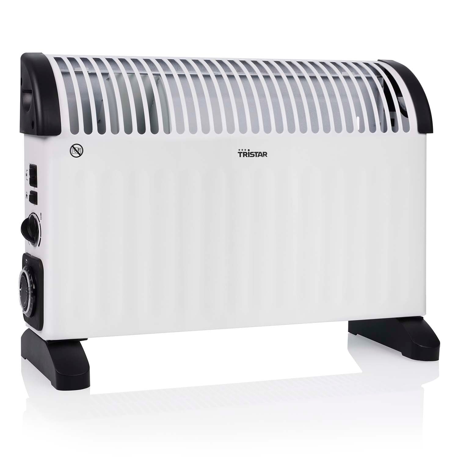 Konvektorilämmitin 2000 W termostaatilla ja ajastimella
