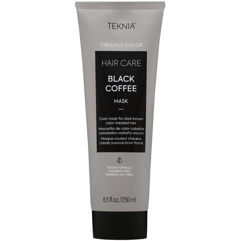 Lakme Teknia Creative Color Mask, Monta väriä 250 ml Musta Kahvi