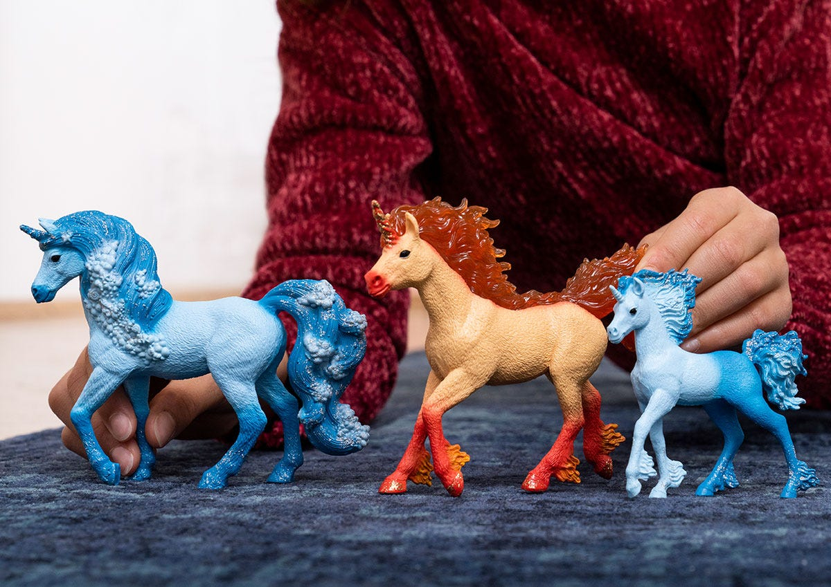 Schleich Elementa Fire yksisarvisori
