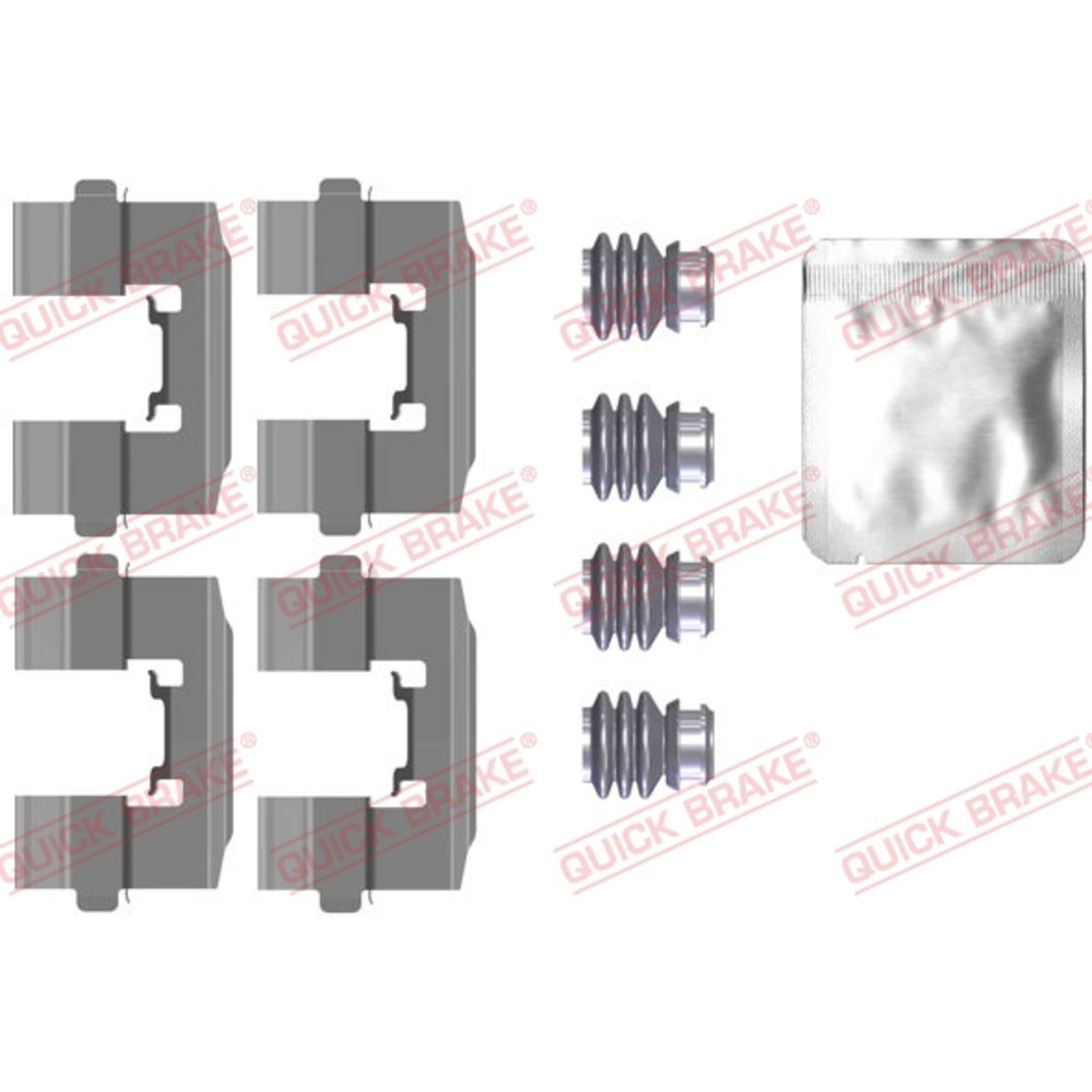 Jarrupalojen asennussarja QUICK BRAKE 109-0115