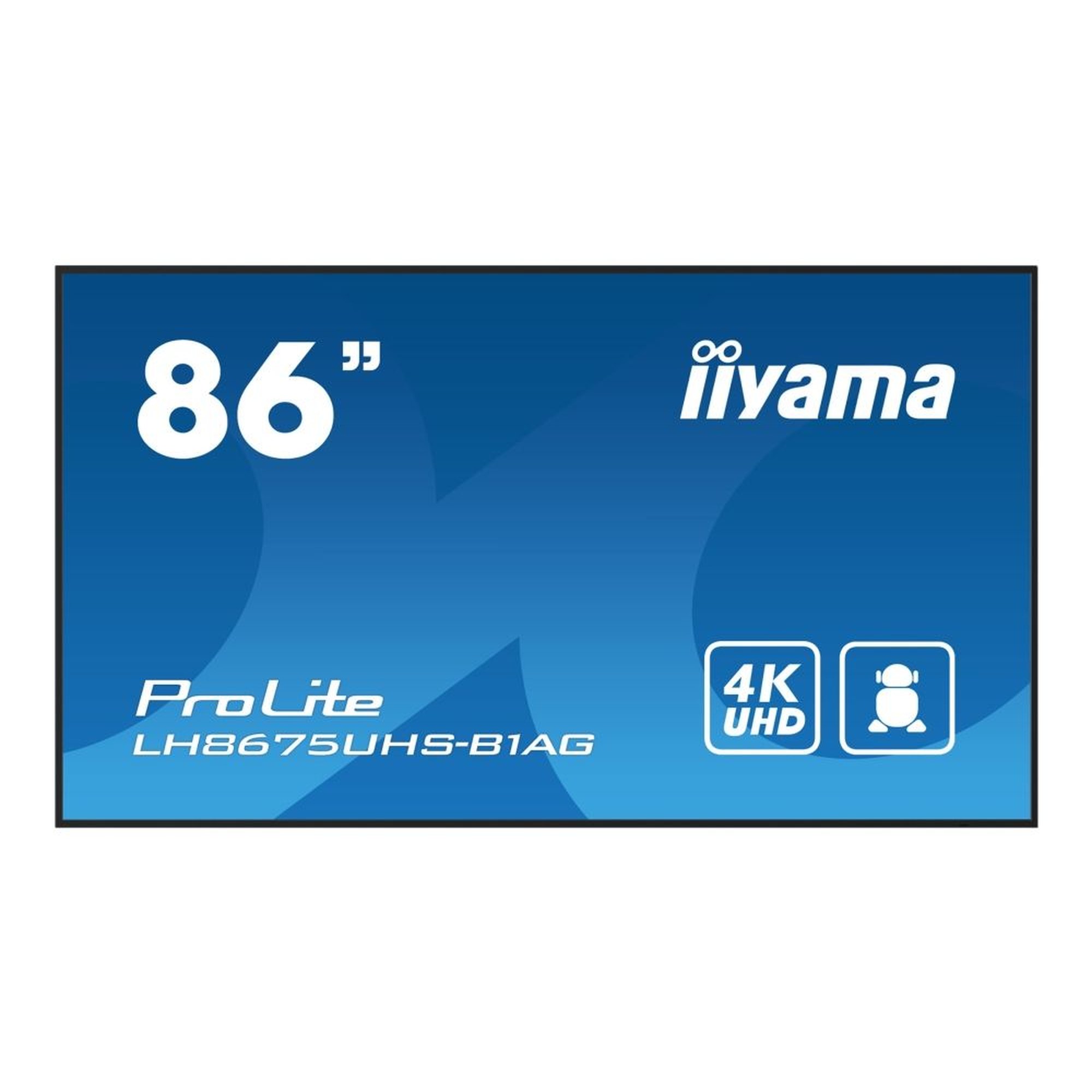 Iiyama ProLite LH8675UHS-B1AG (85,6"), näyttö