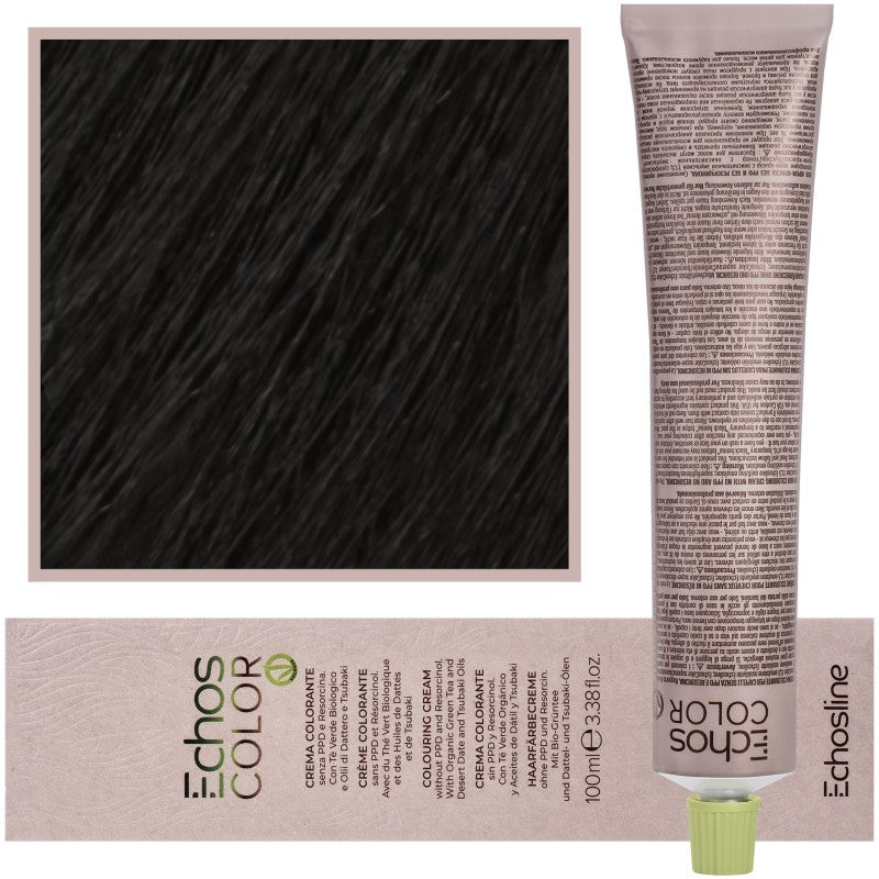 Värivoide Echosline Echos - Hiusväri 100 ml 3.0 | Tummanruskea