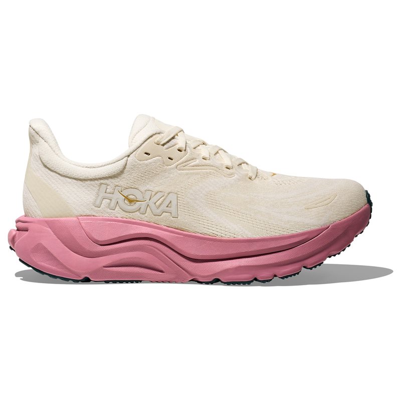 Hoka W Arahi 8 Wide Alabaster/Lingonberry - 39 1/3