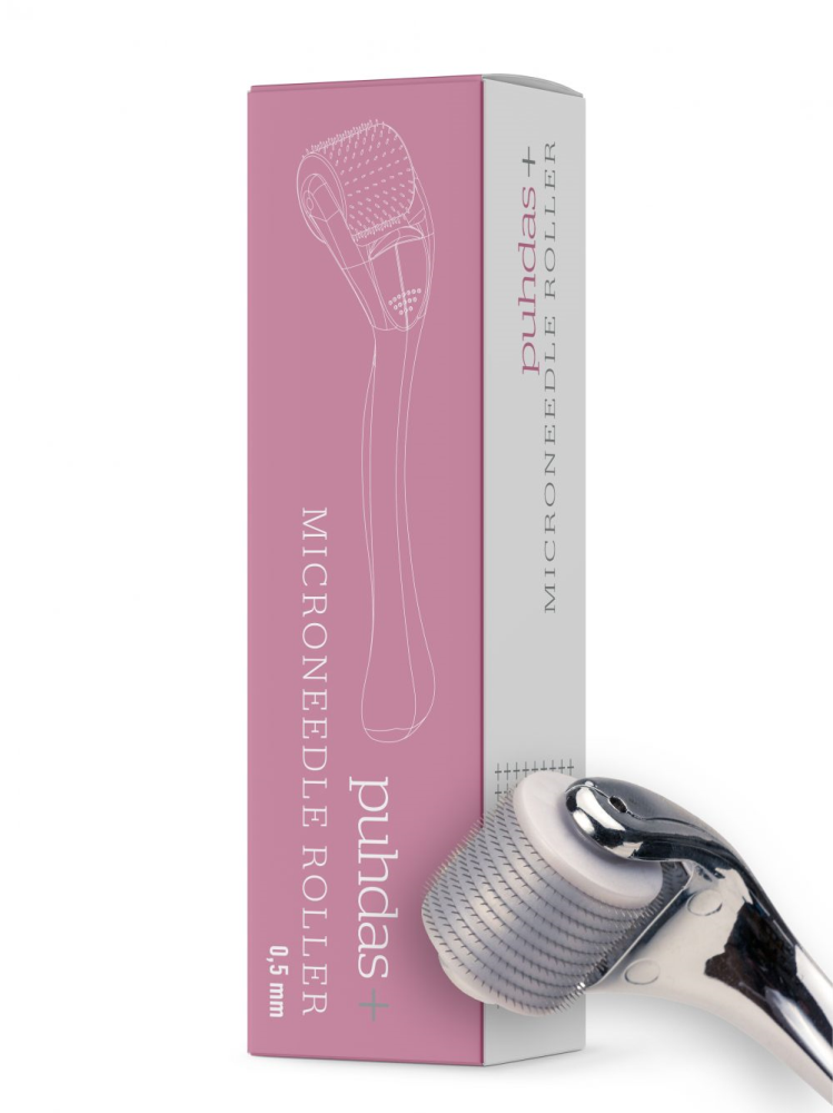 Puhdas+ Microneedle roller system 0,5 mm 1 kpl