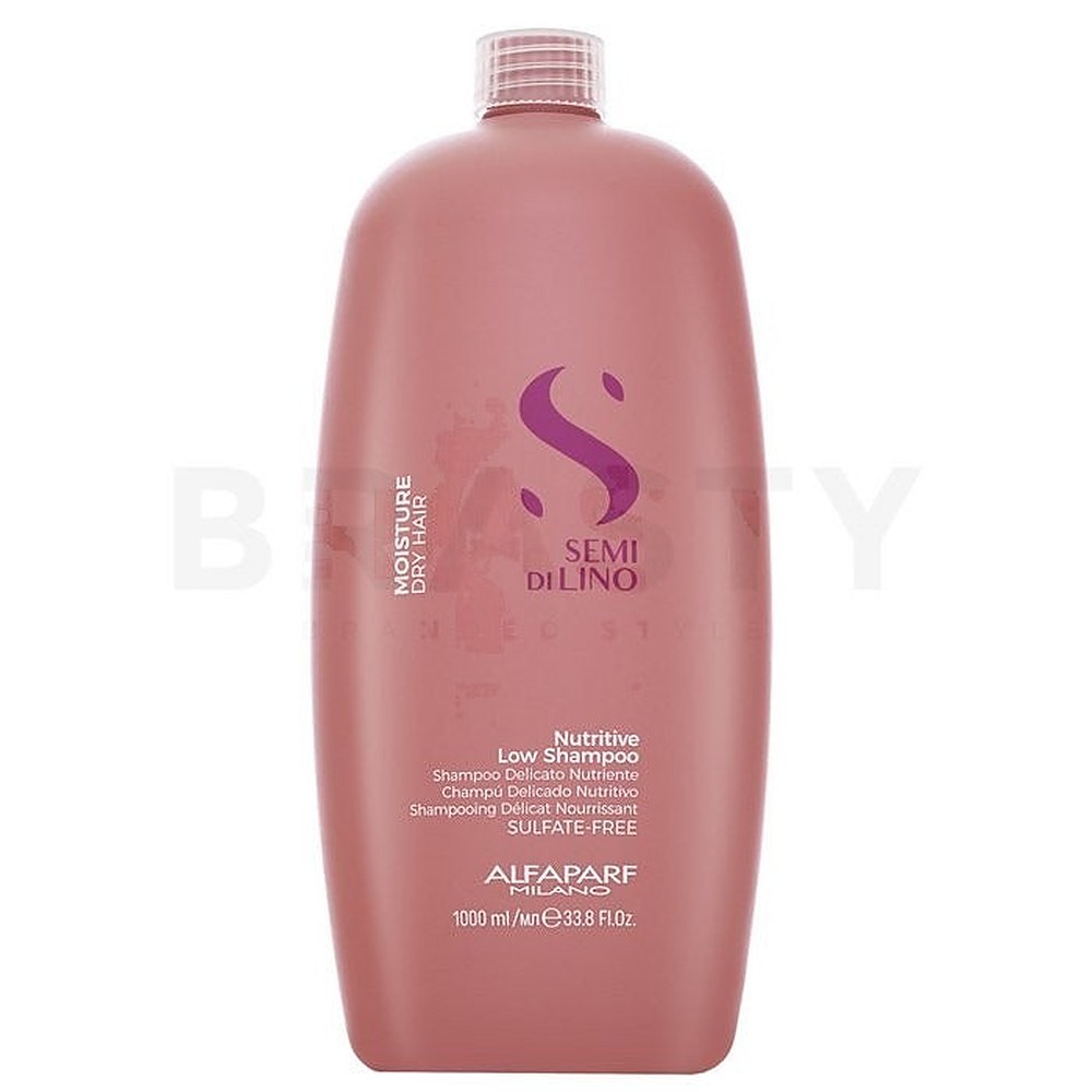 Alfaparf Milano Semi Di Lino Moisture Nutritive Low Shampoo 1000 ml — Shampoo