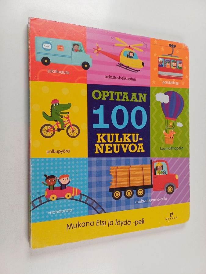 Opitaan 100 kulkuneuvoa