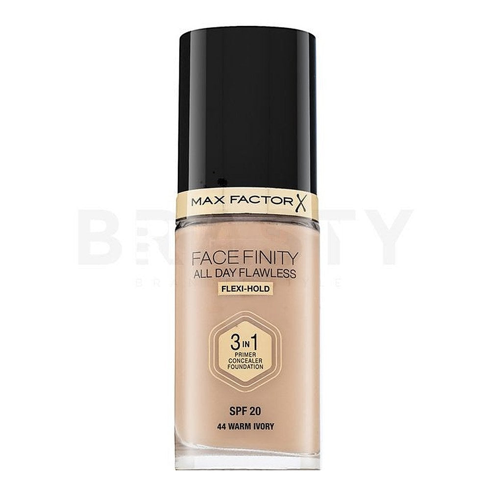 Max Factor Facefinity koko päivän Flawless Flexi-Hold 3in1 Primer Corrector Foundation SPF20 44 30 ml