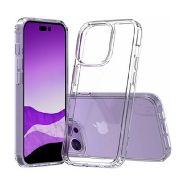 Screenor Bumper, iPhone 15 -suojakuori, Läpinäkyvä