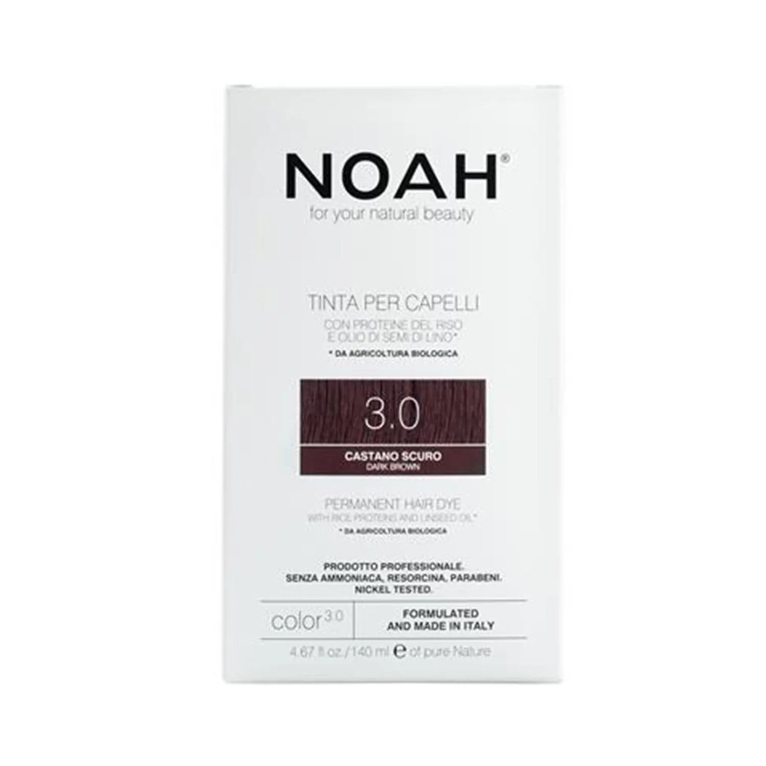 Noah Tummanruskea hiusväri 140ml