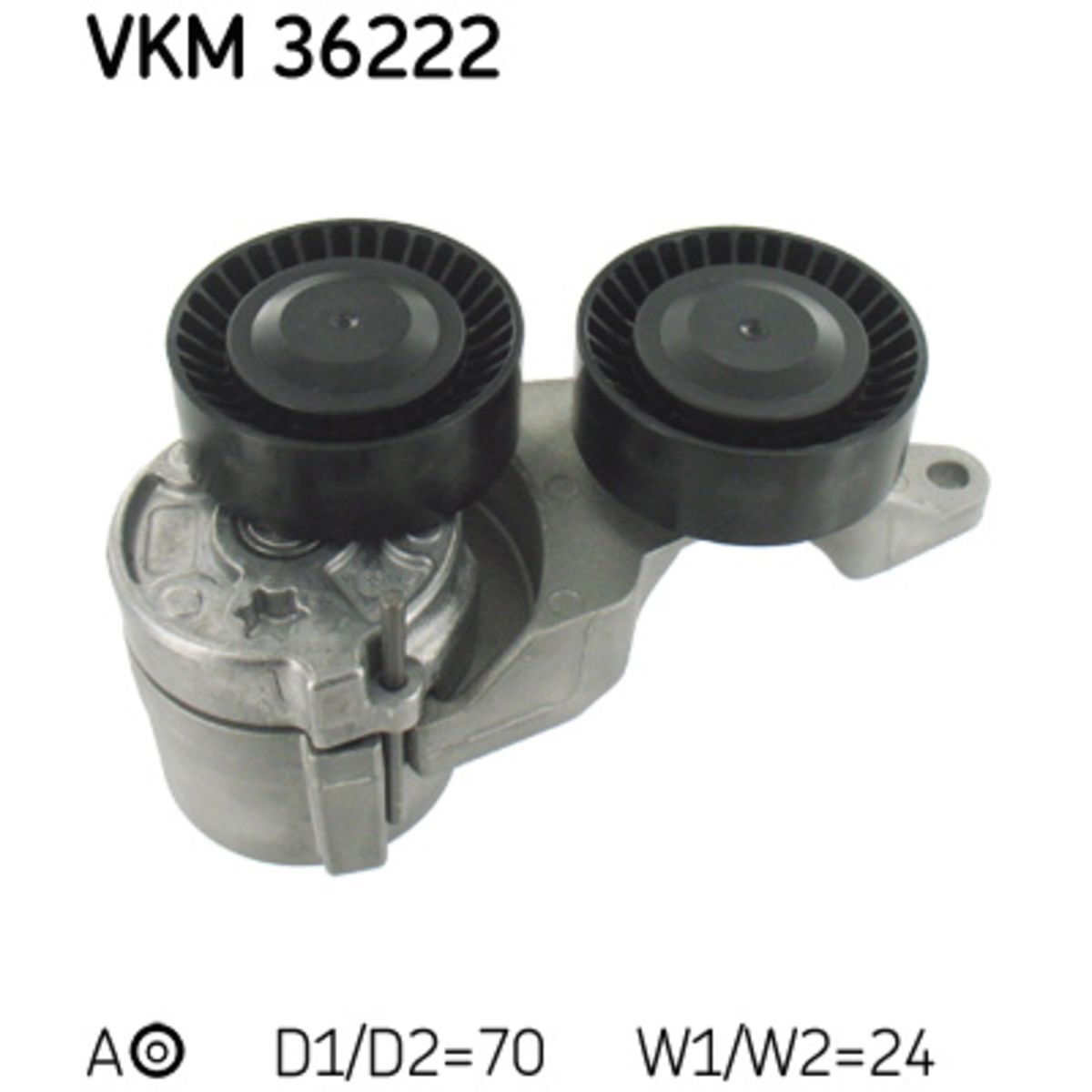 Kiristysrulla, moniurahihna SKF VKM 36222