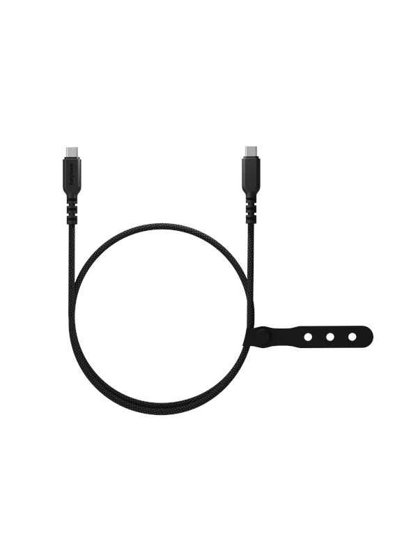 Fairphone ACCABL-5CC-WW1, 1 m, USB C, USB C, 0,48 Gbit/s, musta