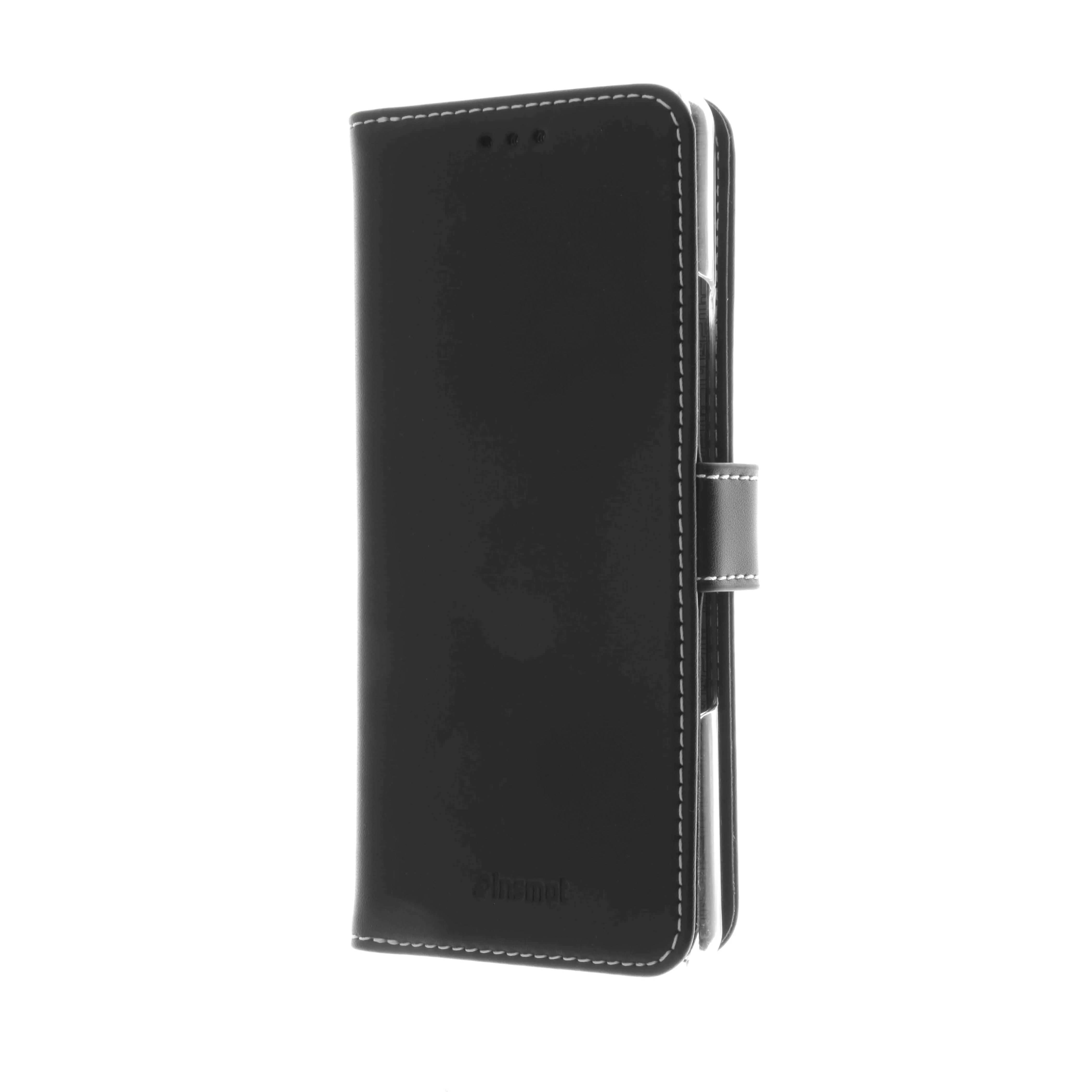 Insmat Exclusive Flip Case -lompakkokotelo, Sony Xperia 10 III, musta
