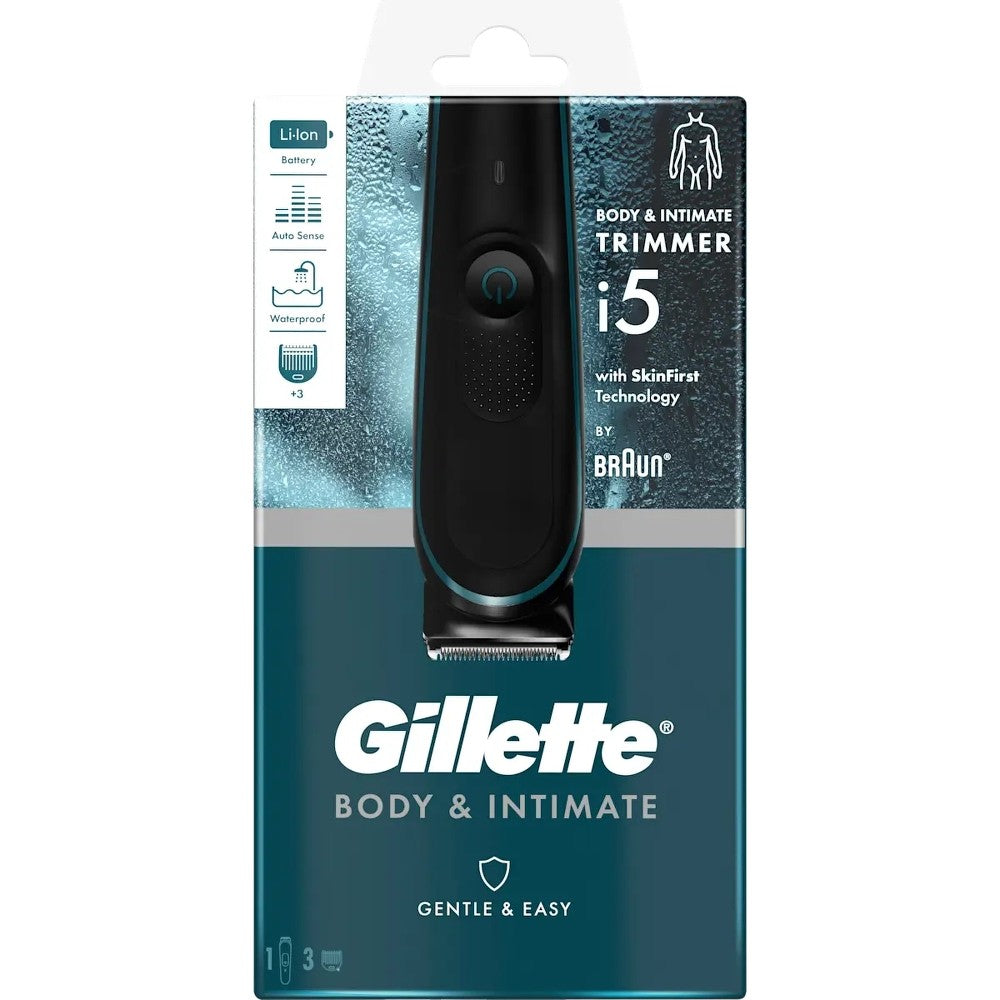 Gillette I5 Trimmeri henkilökohtaisiin osiin ja vartaloon miehille