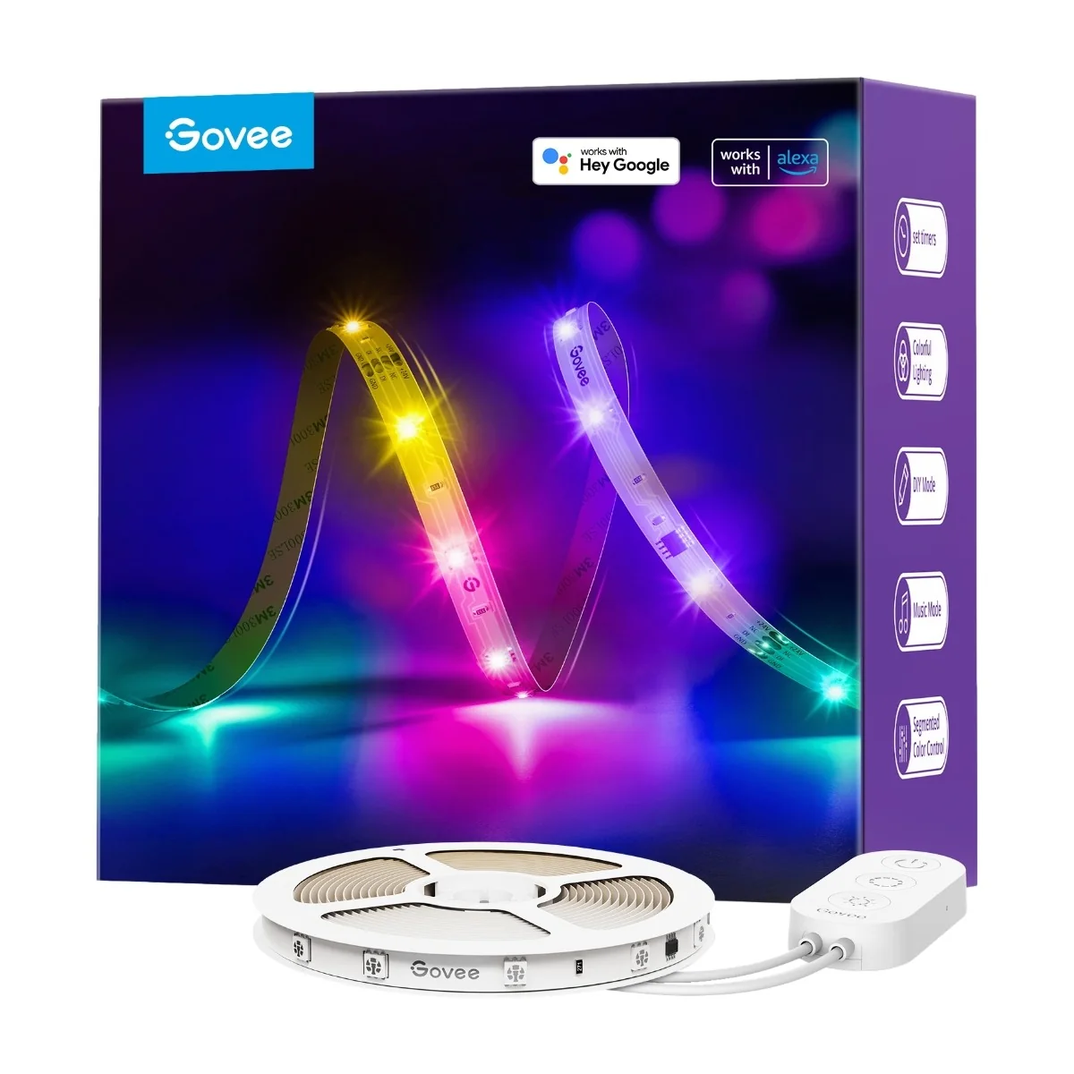 Govee RGBIC Basic LED valolista 5m