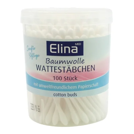 Elina pumpulipuikot - 100 kpl