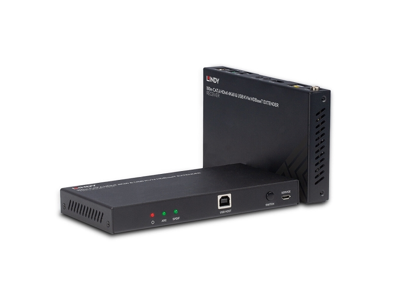 Lindy - transmitter and receiver - video/audio/infrared/serial extender - HDMI HDBaseT