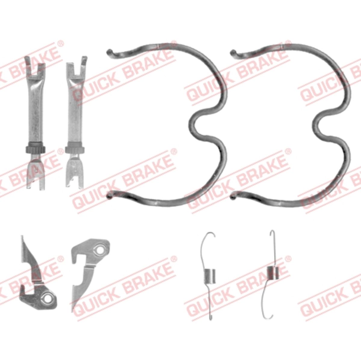 Tarvikesarja, jarrukengät QUICK BRAKE 105-0837S