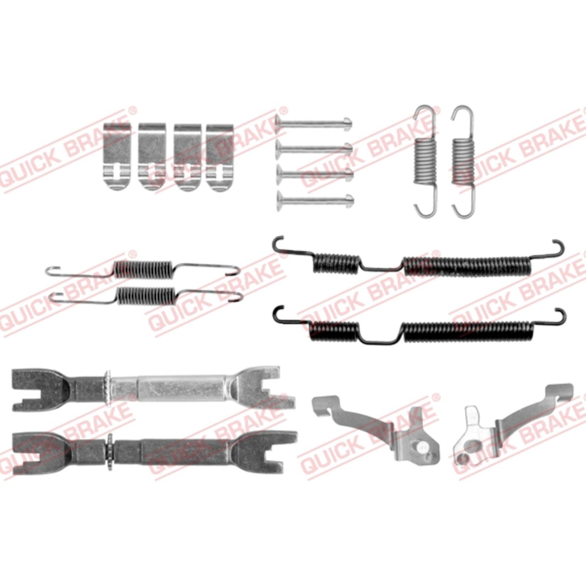 Tarvikesarja, jarrukengät QUICK BRAKE 105-0045S-02