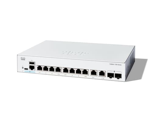 Cisco Catalyst 1300 - 8-porttinen hallittava gigabittikytkin, Harmaa