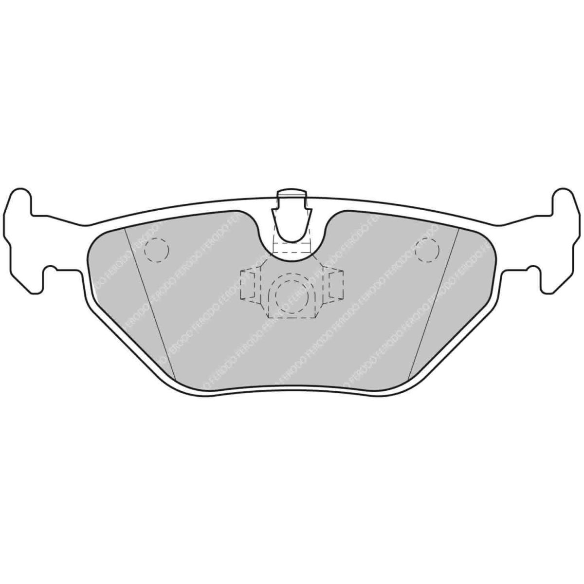 Jarrupalat, levyjarru FERODO RACING FCP1301H
