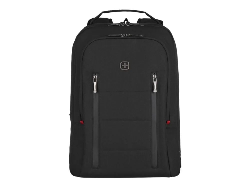 Wenger City Traveler Reppu sopiva Laptop 16" | Musta
