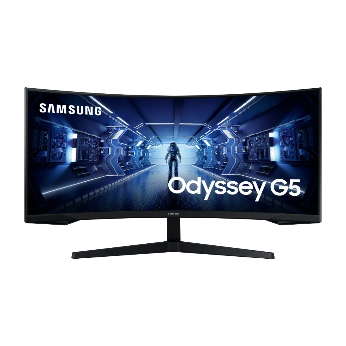 34" Samsung Odyssey G5 - 3440x1440 (UWQHD) - 165Hz - VA - Kaareva