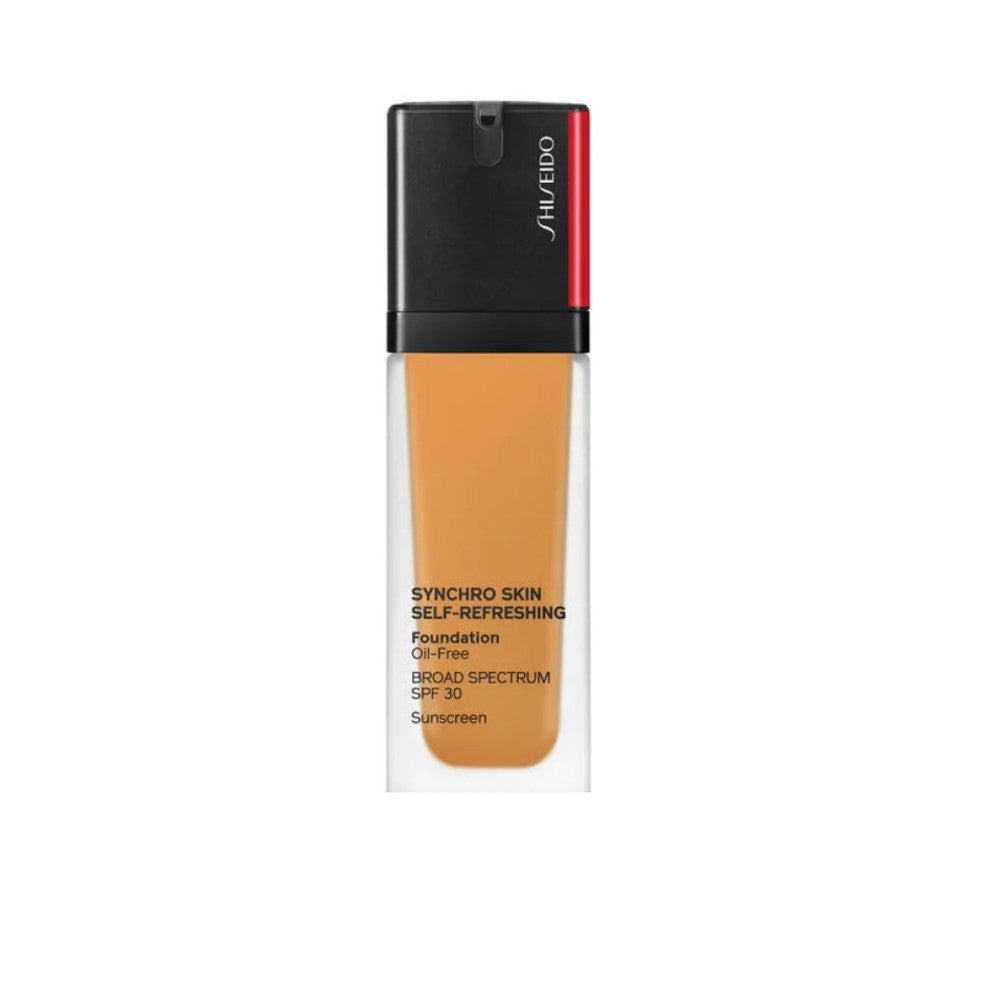 Shiseido Synchro Skin Self-Refreshing Foundation SPF 30 - Pitkäkestoinen meikkivoide 30 ml 420 Pronssi - 30 ml