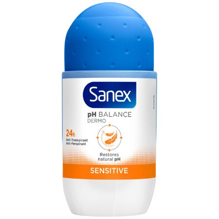 Sanex Dermo Sensitive Roll-On Deodorantti - 50 ml