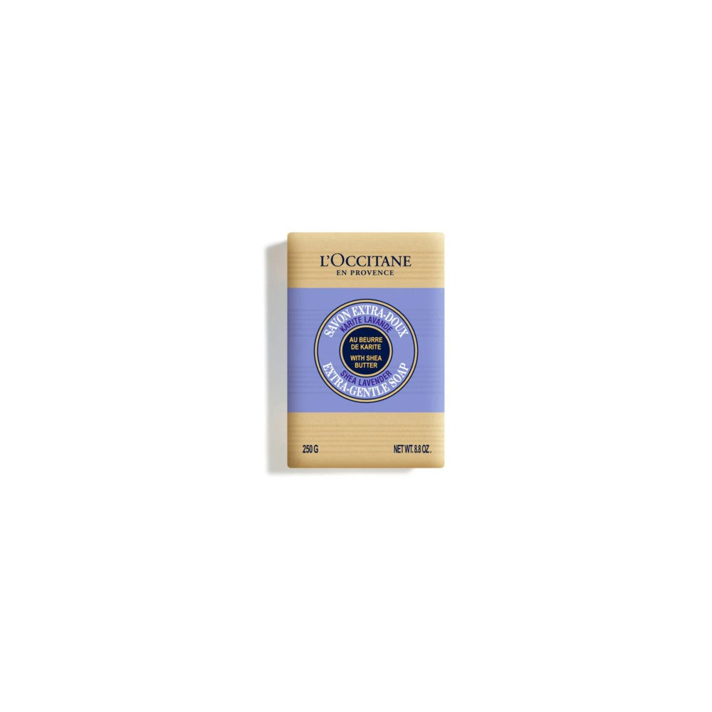 L'occitane en provence Laventeli-sheavoi saippua (erittäin herkkä saippua) - tilavuus: 250 g