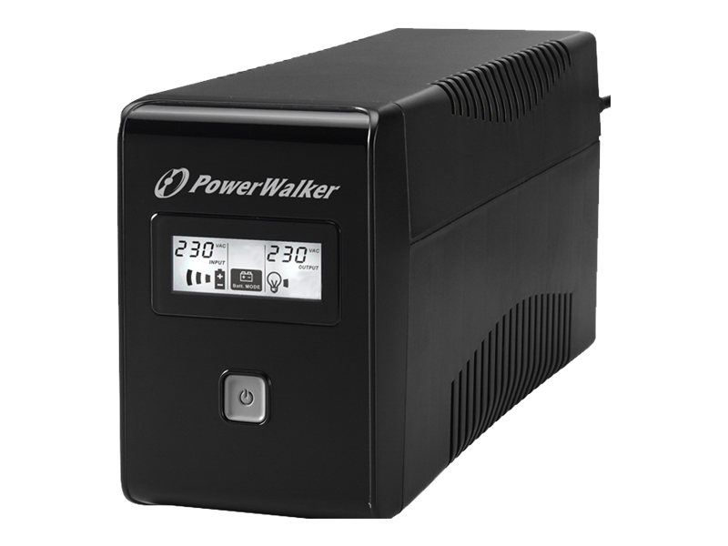 BlueWalker 10120016 - PowerWalker VI LCD - 650VA/360W - Line Interactive UPS