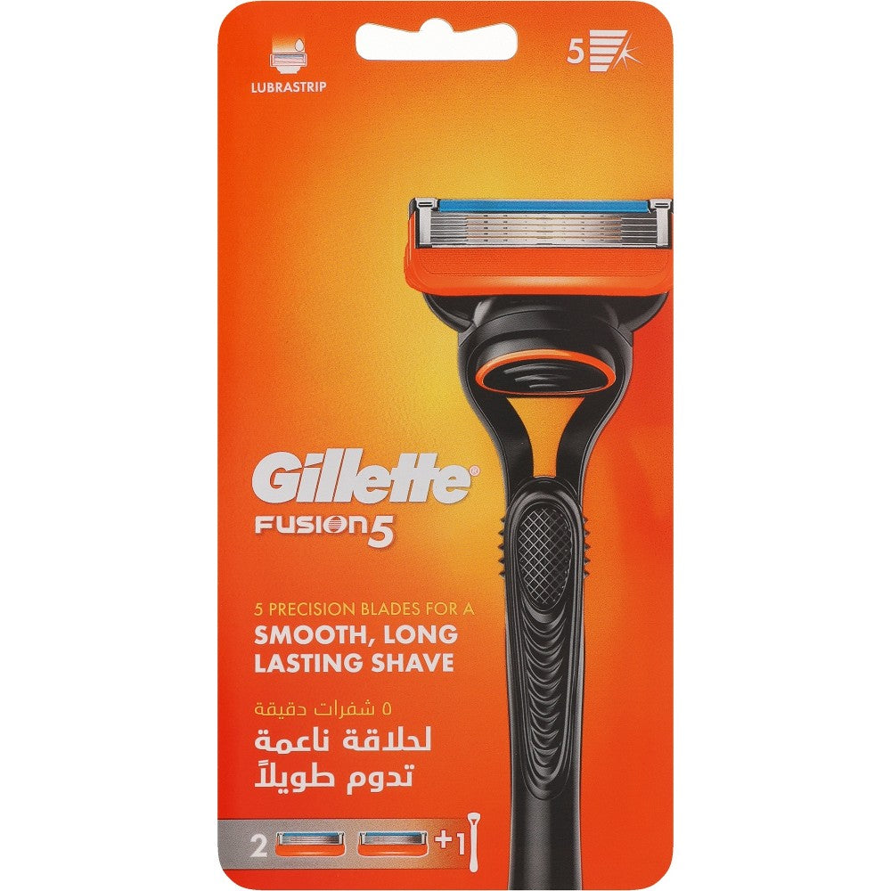 Gillette Fusion - parranajokone + 2 vaihtopäätä
