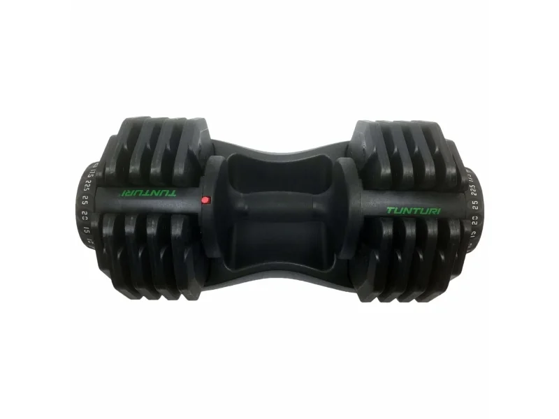 Tunturi 14TUSCL383, Säädettävä käsipaino, musta, 25 kg, 42,5 cm, 1 kpl