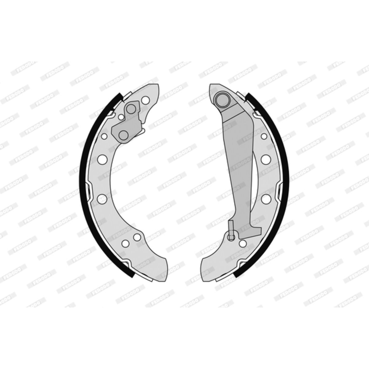 Jarrukenkäsarja FERODO FSB4182
