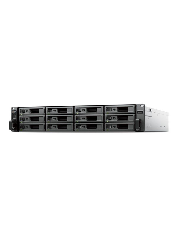 Synology RX1225RP - Tallennuslaajennusyksikkö, Musta, Hopea
