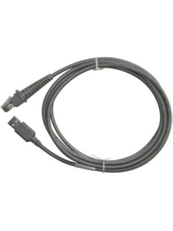 Datalogic Kaapeli Usb Type A Suora Power Off 2m Usb-a Harmaa