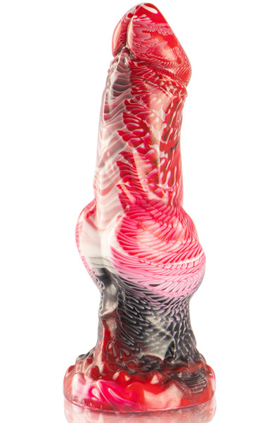 Helios Dildo With Testicles Heat & Ecstasy 22 cm Dragon Dildo