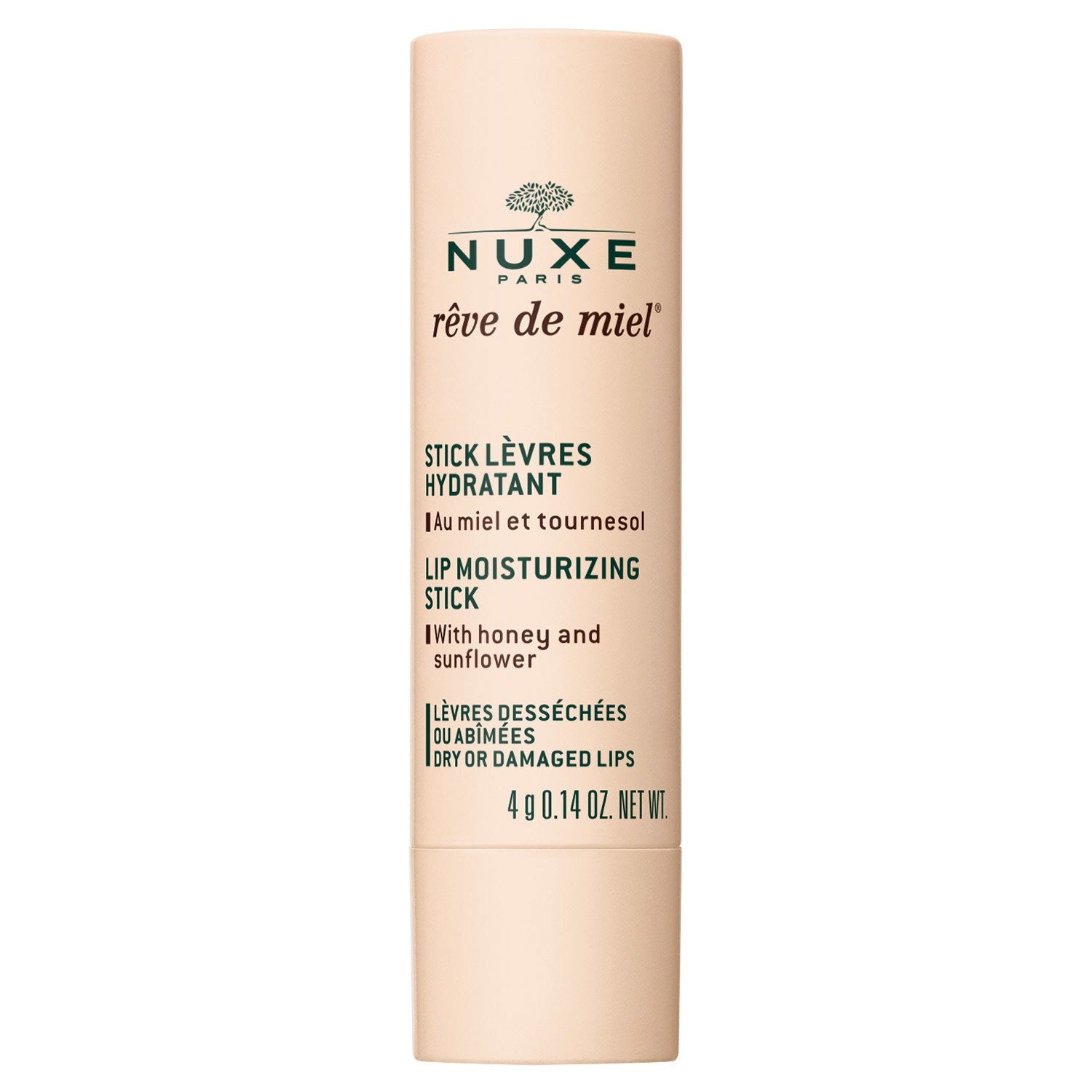 Nuxe Reve de Miel kosteuttava huulipuna (huulten kosteuspuikko) 4 g